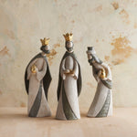 Wise Men Silent Night Resin Nativity