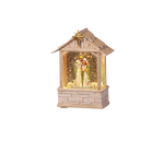 Light-up Holy Family Nativity Glitter Lantern