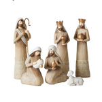 Sleep in Heavenly Peace Resin Nativity Set