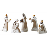 Bethlehem Pattern Wood Nativity Set