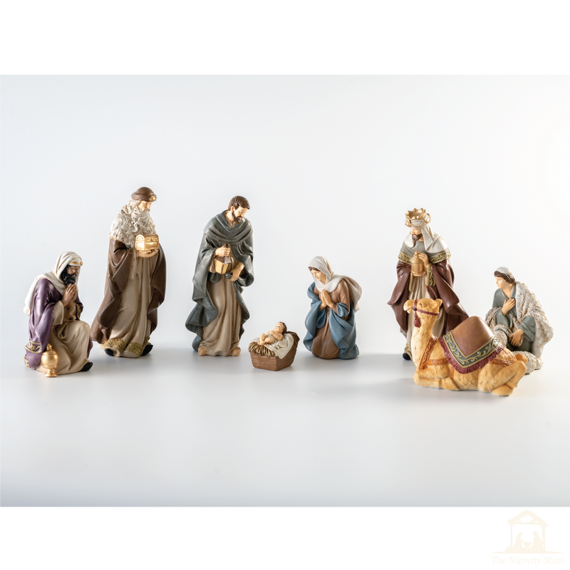 O Come Emmanuel Traditional Nativity Set