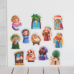 Children's Vinyl Nativity Magnet Set