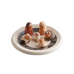 Mini Holy Family Nativity Plate