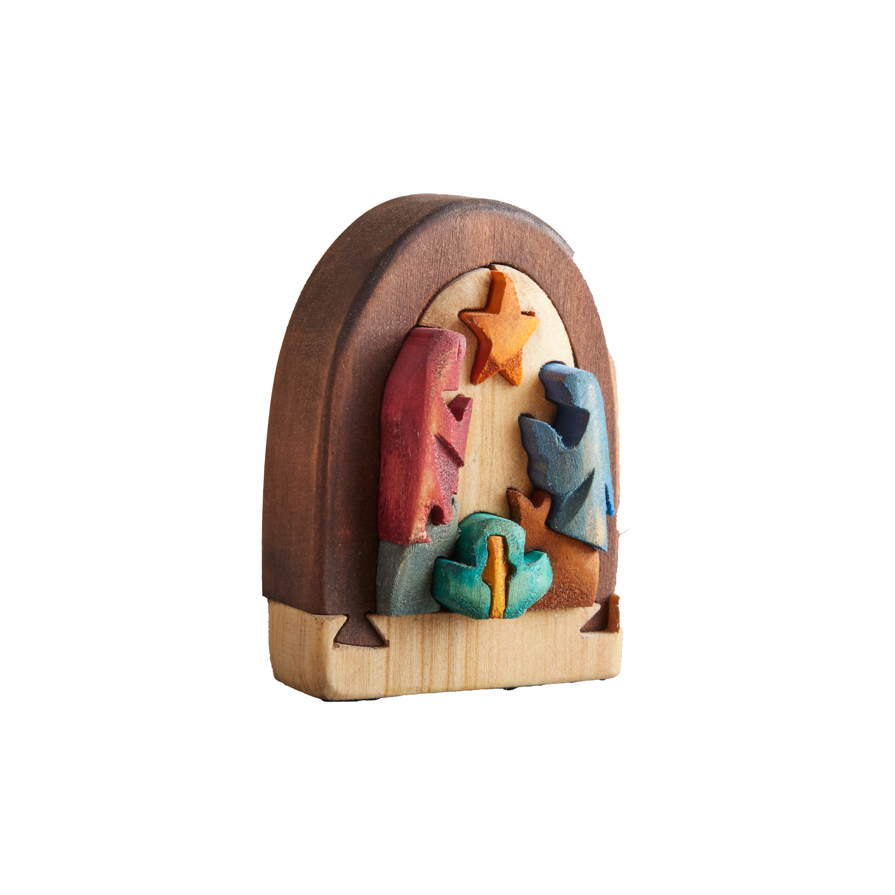 Colombian Silent Night Interlocking Nativity Figurine – The Nativity Market