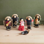 Chilean Fabric Nativity Family Set