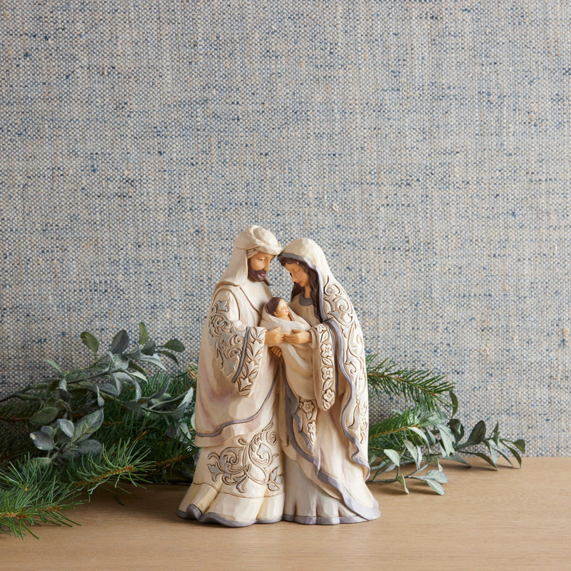 Holy Family Foundations Resin Nativity