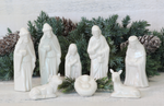 Mini Porcelain Nativity Set