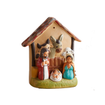 Peruvian Terracotta Holy Family Nativity Figurine