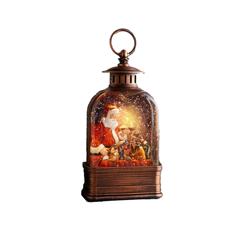 The Spirit of Christmas Resin Nativity Lantern