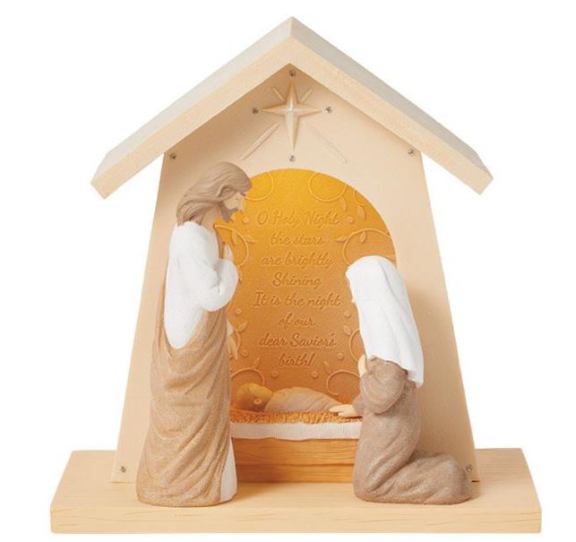 "O Holy Night" Nativity Creche