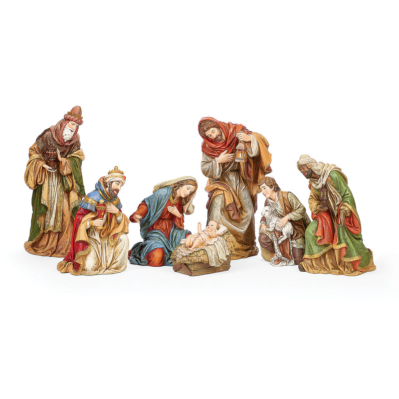 Tall Resin Nativity Set