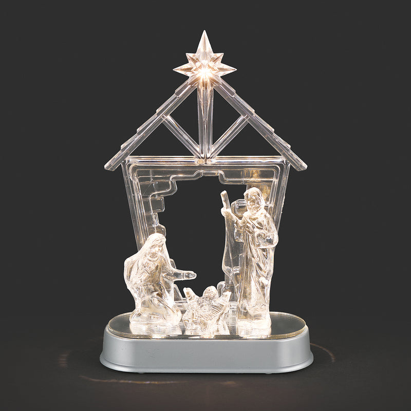 Light-up Acrylic Nativity