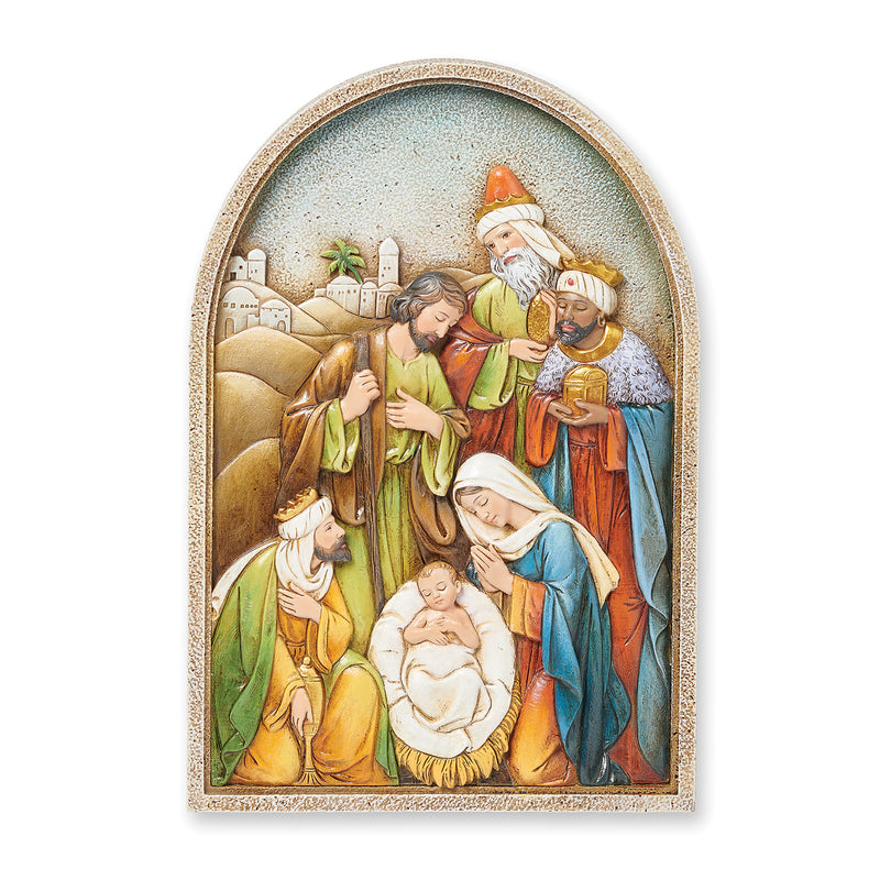 Wise Men Nativity Plaque