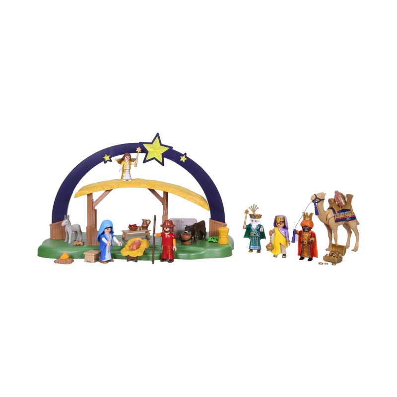 Light-up Playmobil Nativity