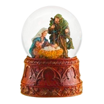 Holy Family Musical Nativity Glitterdome