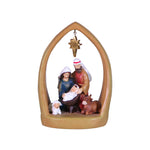 Hanging Star Resin Nativity