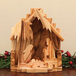 Mini Silhouette Olive Wood Nativity