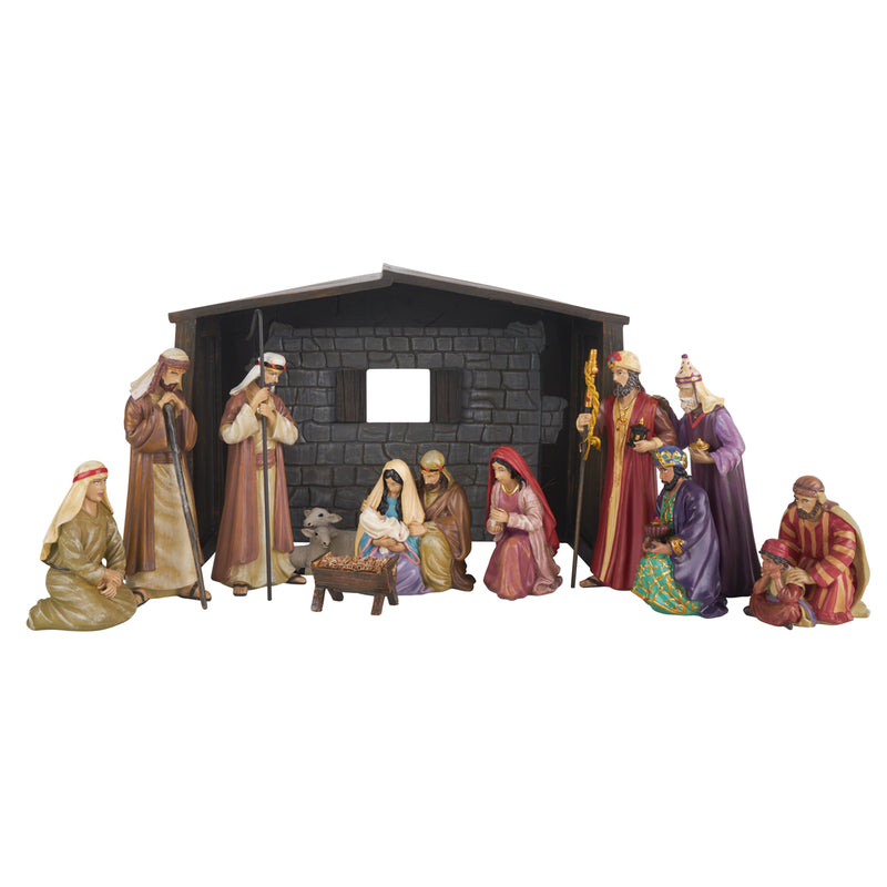 Greg Olsen Resin Nativity Set