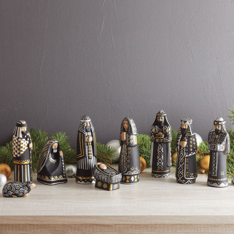 First Noel Jorge Cocco Ceramic Nativity