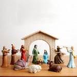 A Christ-Centered Christmas Resin Nativity