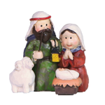 Mini Holy Family Sheep Resin Nativity