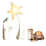 Love's Pure Light Kate Lee Resin Nativity Angel and Camel