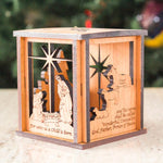 Storytime Wood Nativity Box