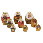 Nesting Nativity Dolls