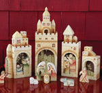 Nesting Resin Nativity Village